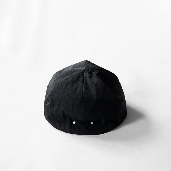 O/EIGHTH　6PANNEL CAP【Y】-Recycle Nylon Dope Dyed Taffeta