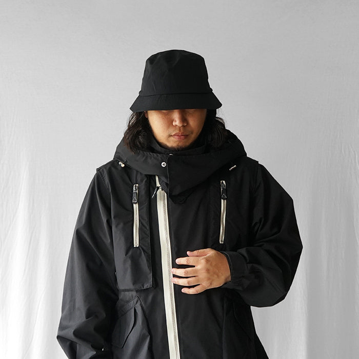 O/EIGHTH　STANDARD HAT【Y】-Recycle Nylon Dope Dyed Taffeta