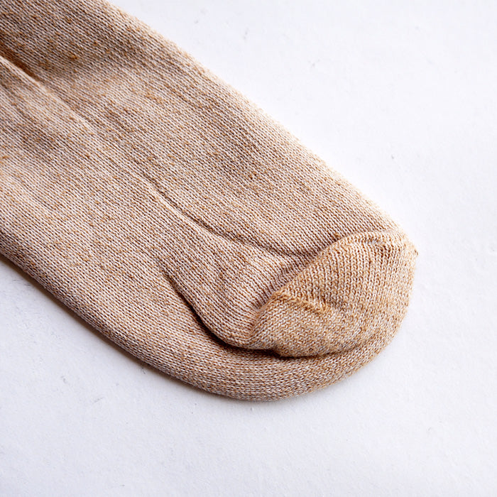 ORGANIC THREADS　3P SHORT CREW SOCKS