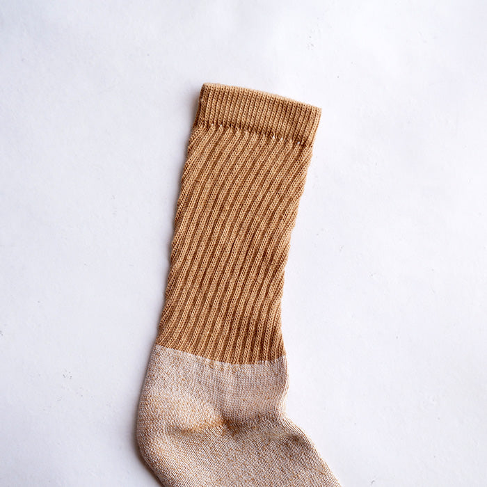 ORGANIC THREADS　3P REGULAR CREW SOCKS