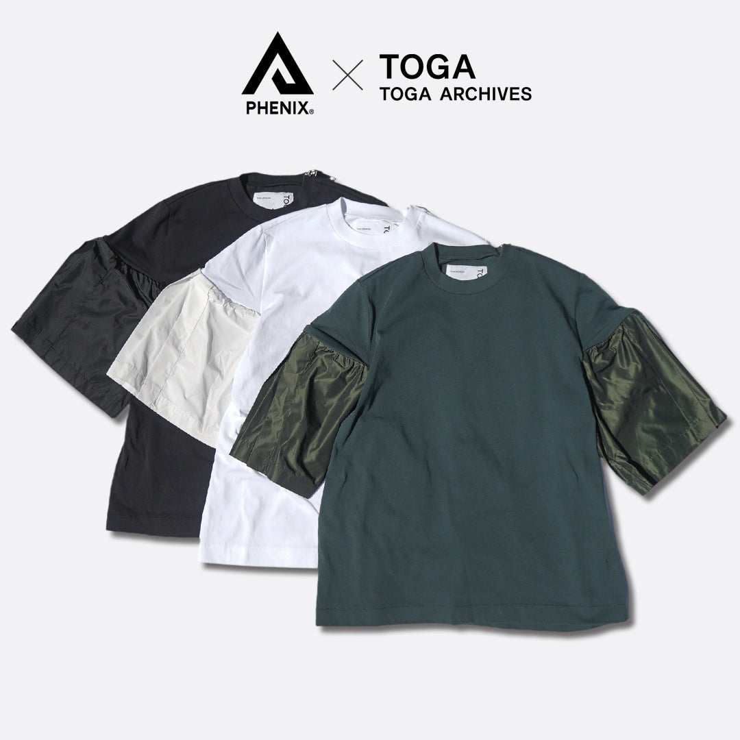 PHENIX TOGA -TSHIRTS, TYPE P-003 / WRAP SLEEVE BELTED TE
