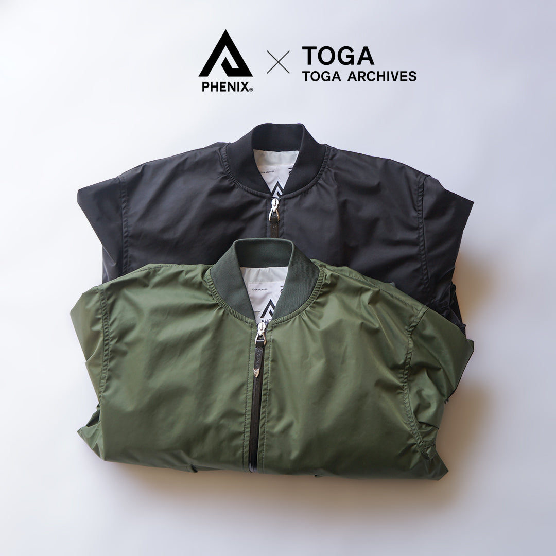 PHENIX TOGA - JACKET, TYPE P-012 / HYBRID MA-1 SPINDLE BLOUSON