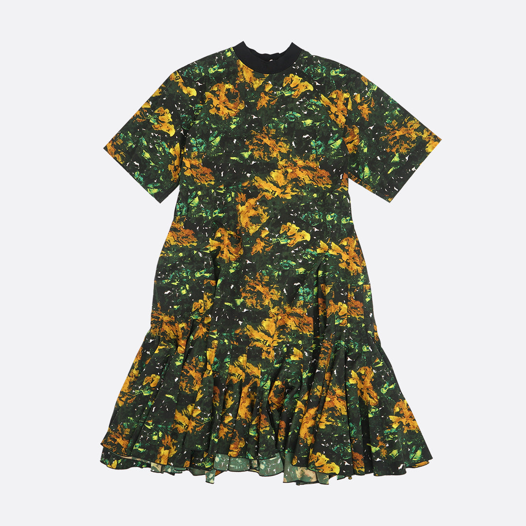 PHENIX TOGA -ONEPIECE, TYPE P-001 / RECONSTRUCTED LAYERED DRESS
