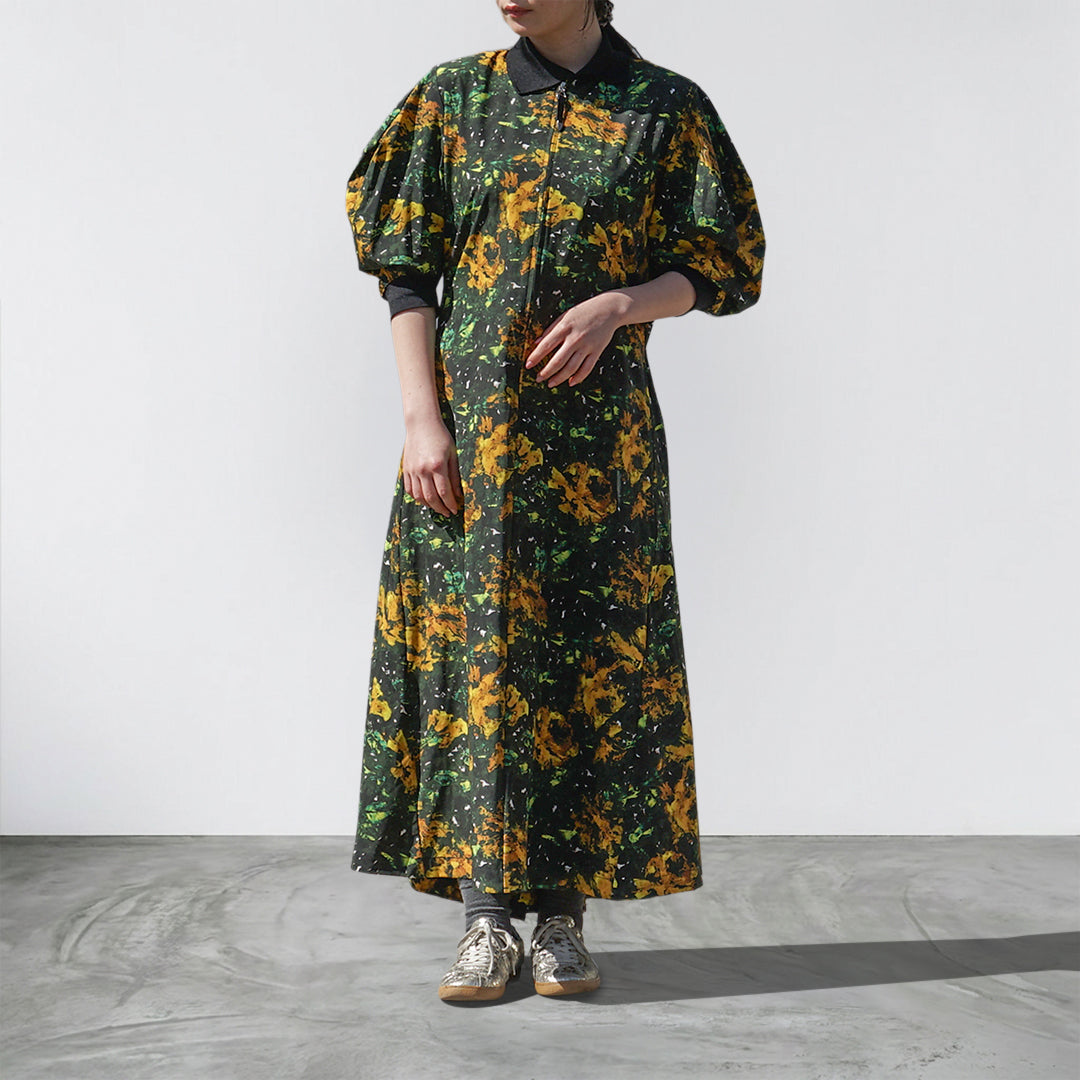 PHENIX TOGA -ONEPIECE, TYPE P-002 / PLEATED HYBRID DRESS