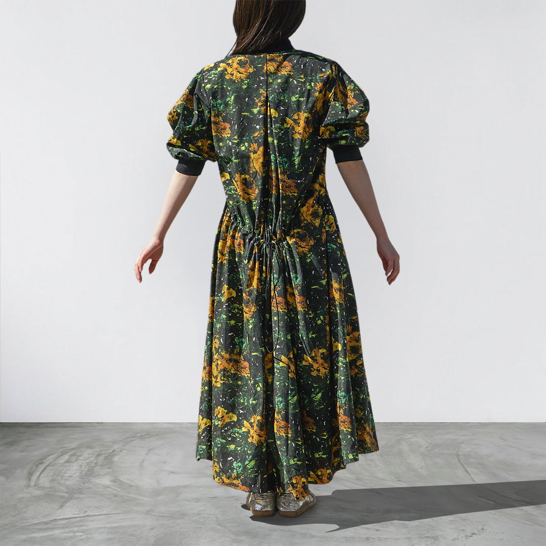 PHENIX TOGA -ONEPIECE, TYPE P-002 / PLEATED HYBRID DRESS