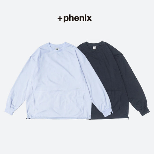 +phenix DRAWSTRING LONG SLEEVE TEE