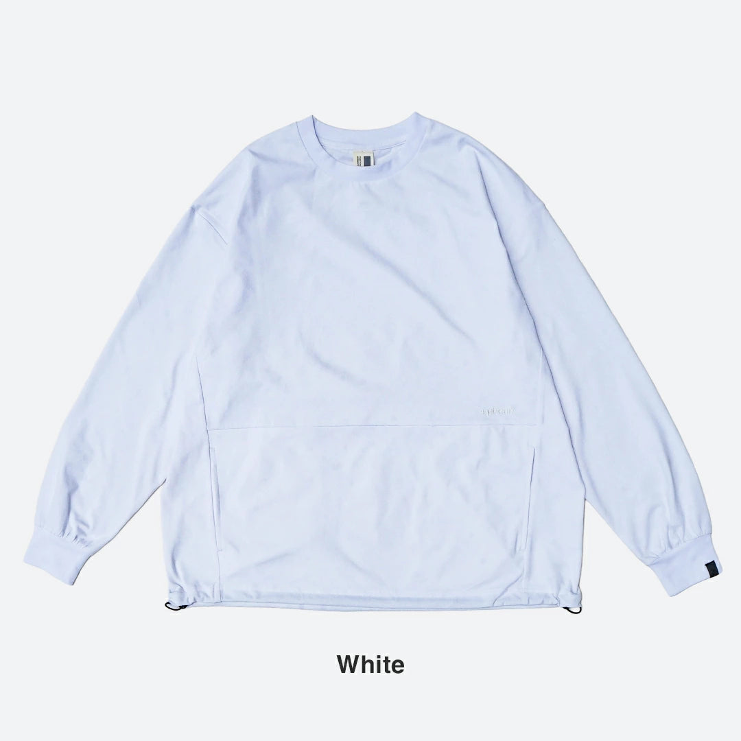 +phenix DRAWSTRING LONG SLEEVE TEE