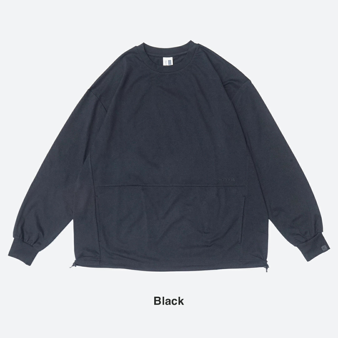 +phenix DRAWSTRING LONG SLEEVE TEE
