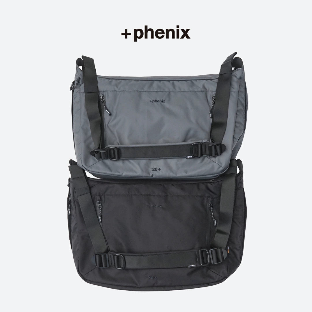 +phenix EXPAND SHOULDER BAG 20+