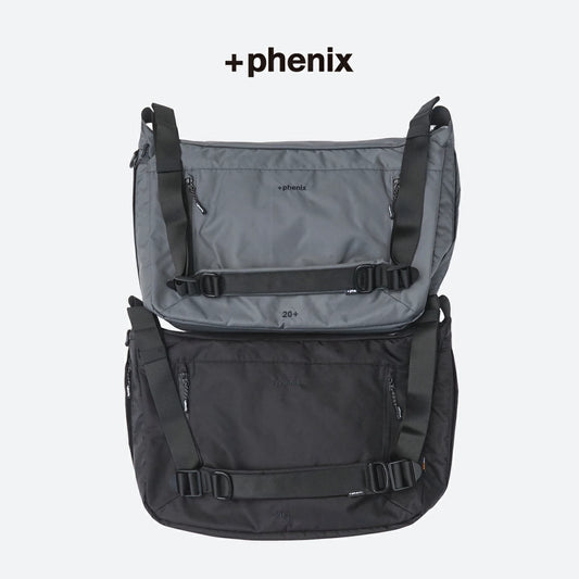 +phenix EXPAND SHOULDER BAG 20+