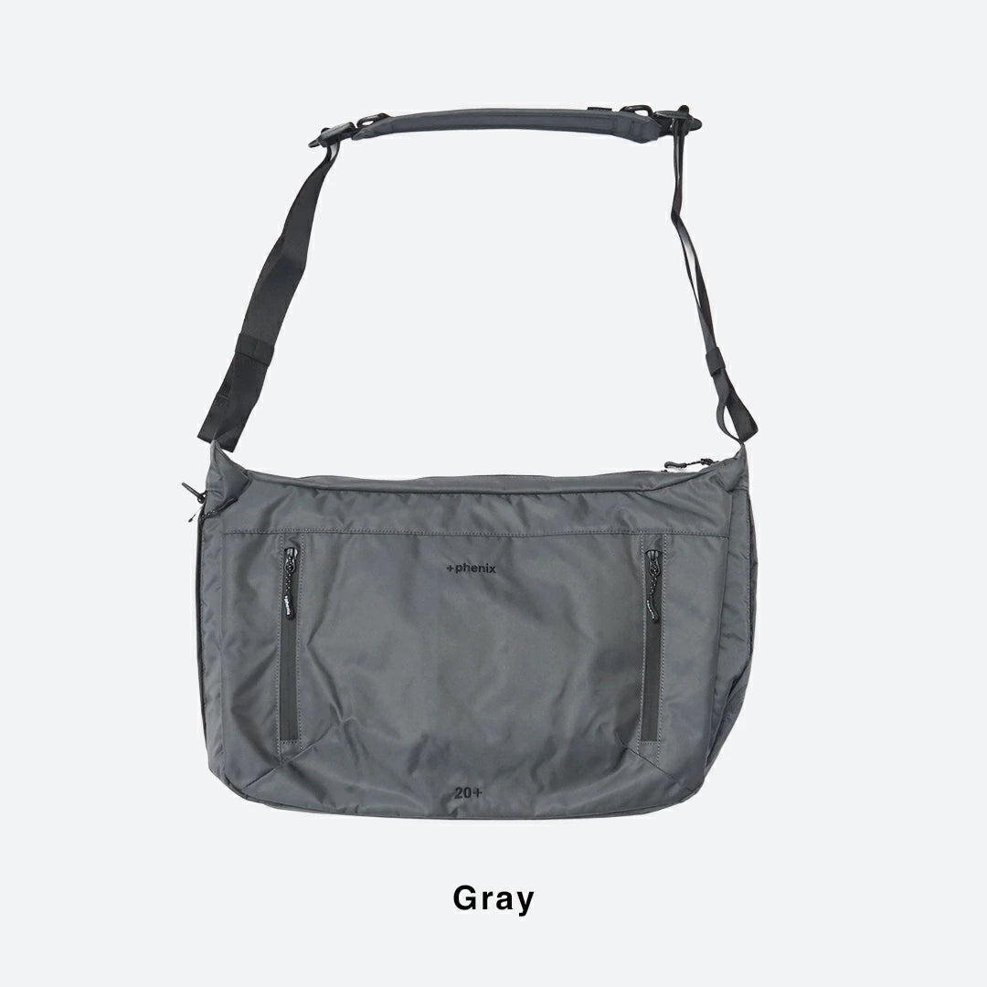 +phenix EXPAND SHOULDER BAG 20+