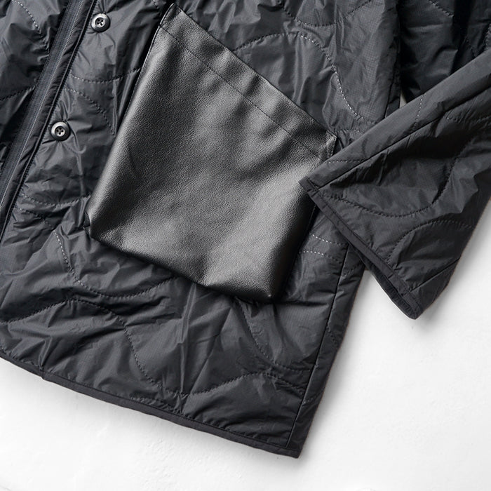 PHENIX COLLECTION by TKMT　JACKET, TYPE P-008 / QUILTED TECH TRAVEL COAT -SOLID