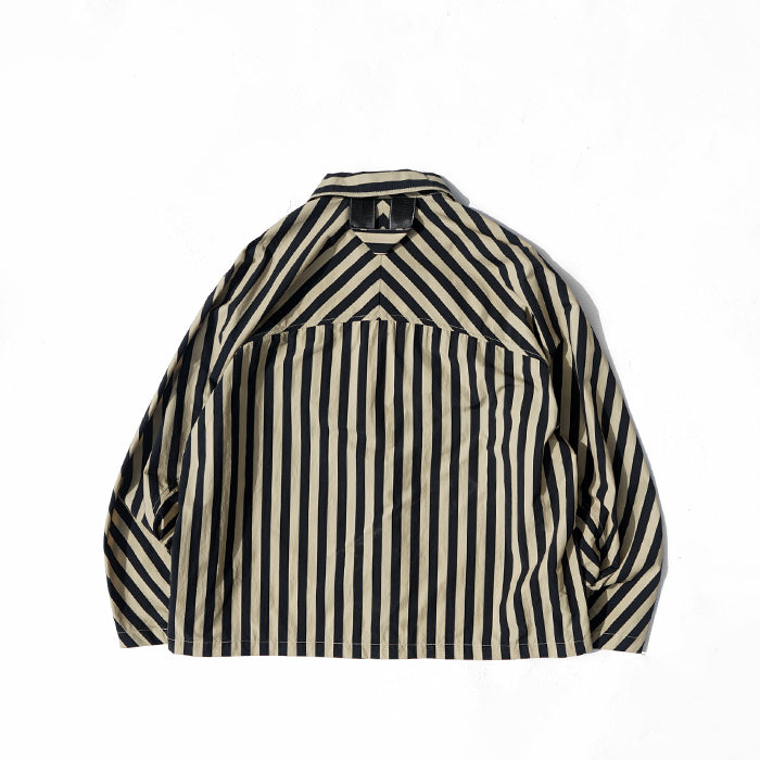 PHENIX COLLECTION　SHIRTS, TYPE P-001 / STRIPED TECH LOOSE SHIRT JACKET
