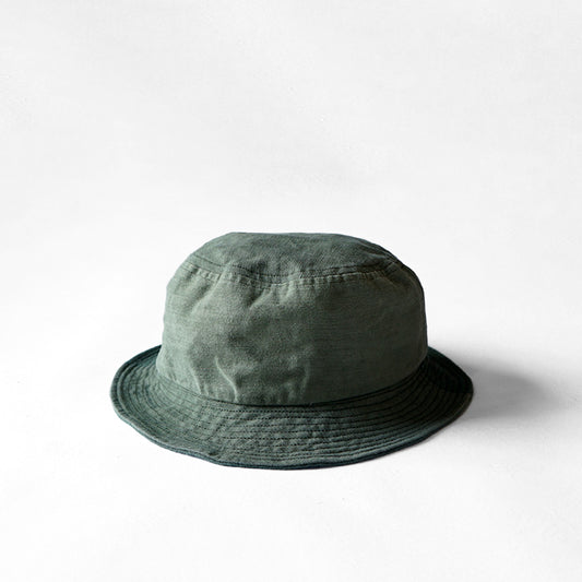 redad　patchwork bucket hat - military