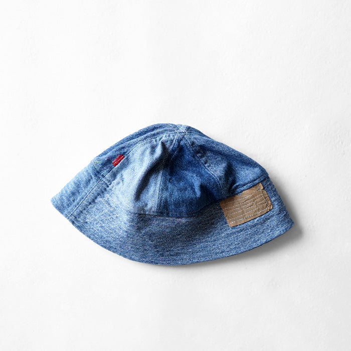 redad　patchwork sailor hat - denim