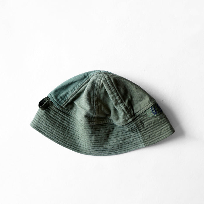 redad　patchwork sailor hat - military