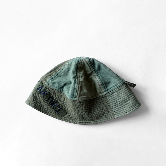 redad　patchwork sailor hat - military