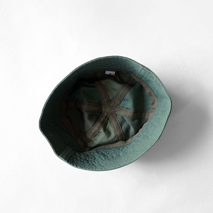 redad　patchwork sailor hat - military