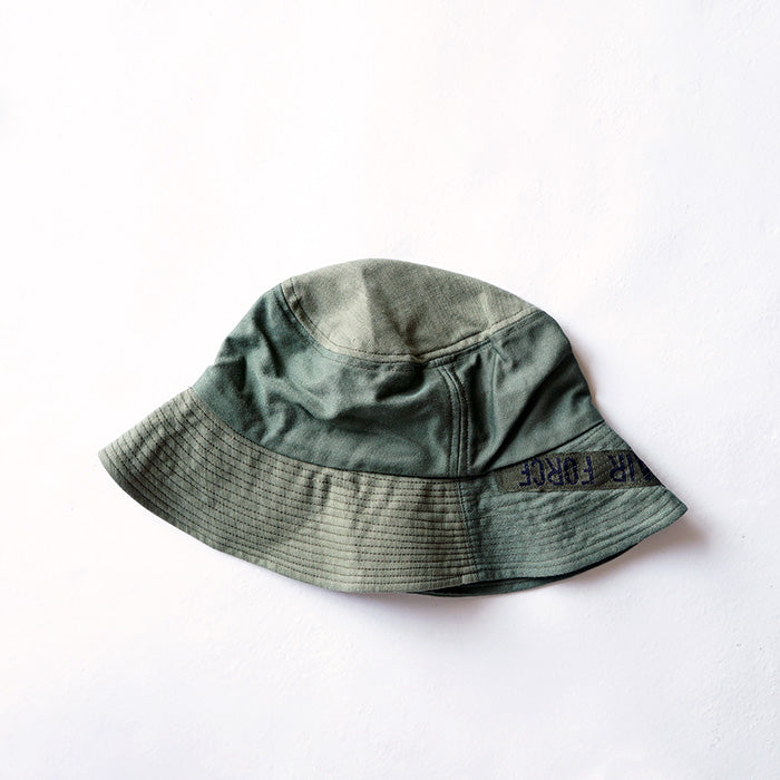 redad　patchwork wave hat - military