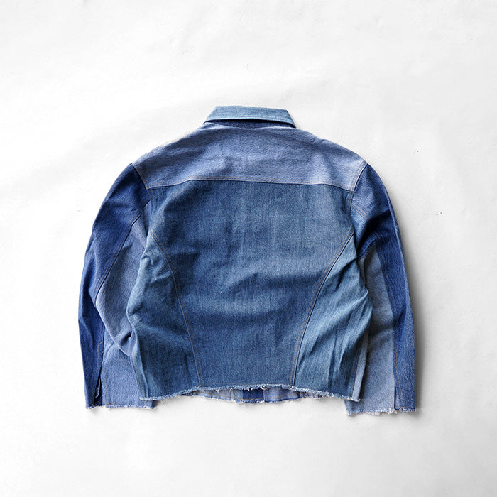 redad　denim snap jacket