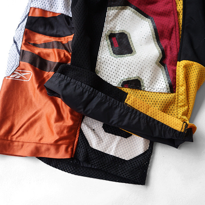 redad　redad uniform patchwork short