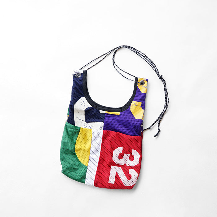 redad　uniform patchwork eco shoulder bag