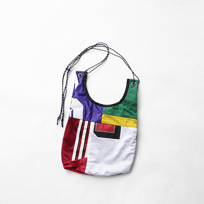 redad　uniform patchwork eco shoulder bag