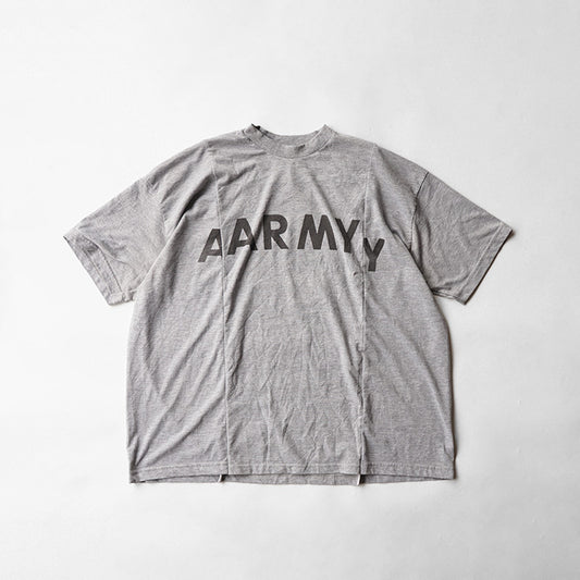 redad　patchwork us army wide t-sh