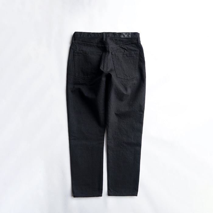 Sanca　BLACK DENIM TAPERED 5P