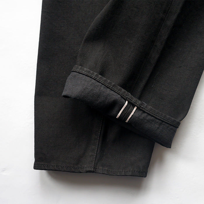 Sanca　BLACK DENIM 5P WIDE FIT