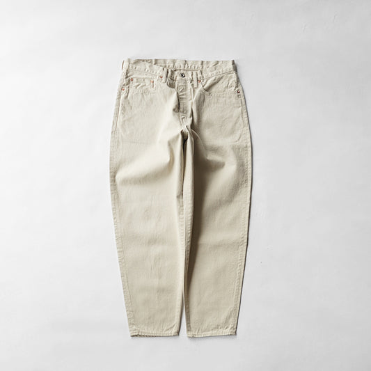 Sanca　BEIGE DENIM 5P BALLOON FIT