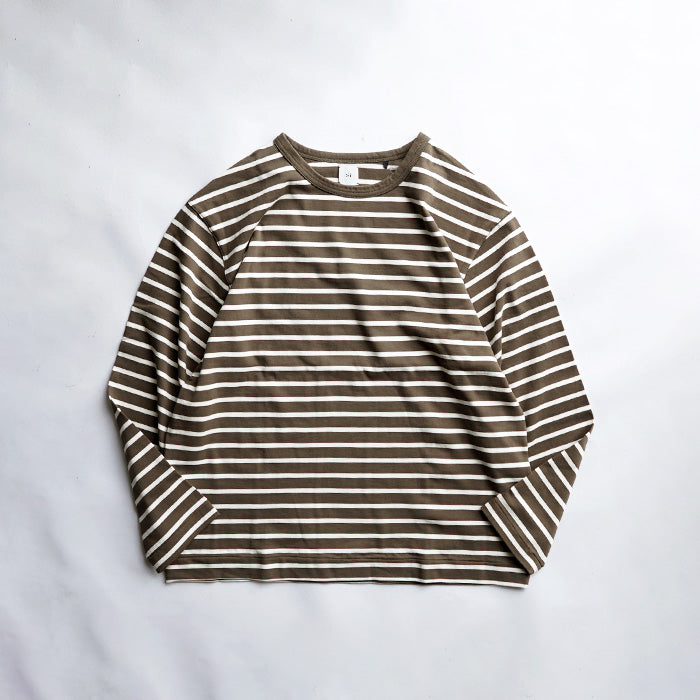 Si　Cool LS Border Tee