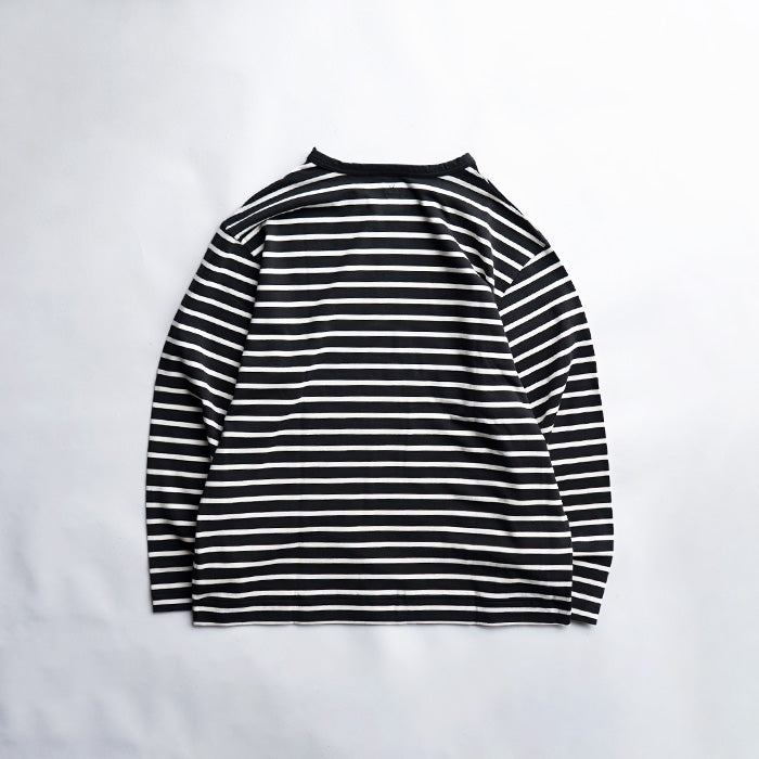 Si　Cool LS Border Tee