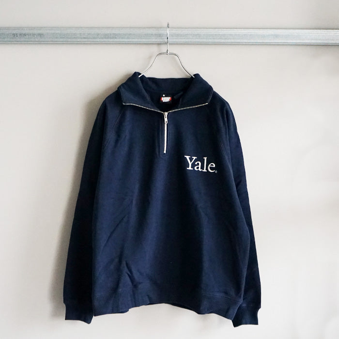 SCREEN STARS　YALE HALF ZIP SWEAT