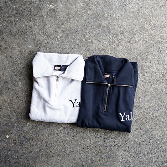 SCREEN STARS　YALE HALF ZIP SWEAT