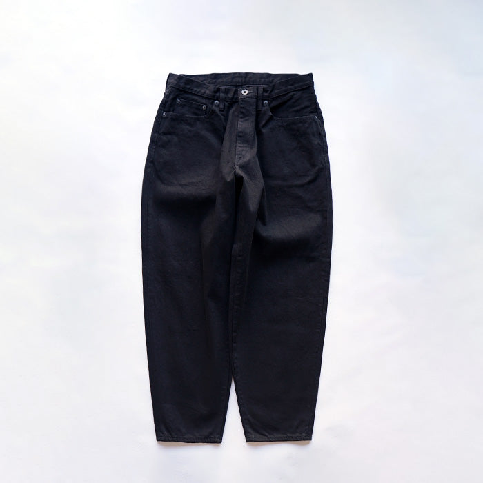 Sanca　BLACK DENIM 5P BALLOON FIT