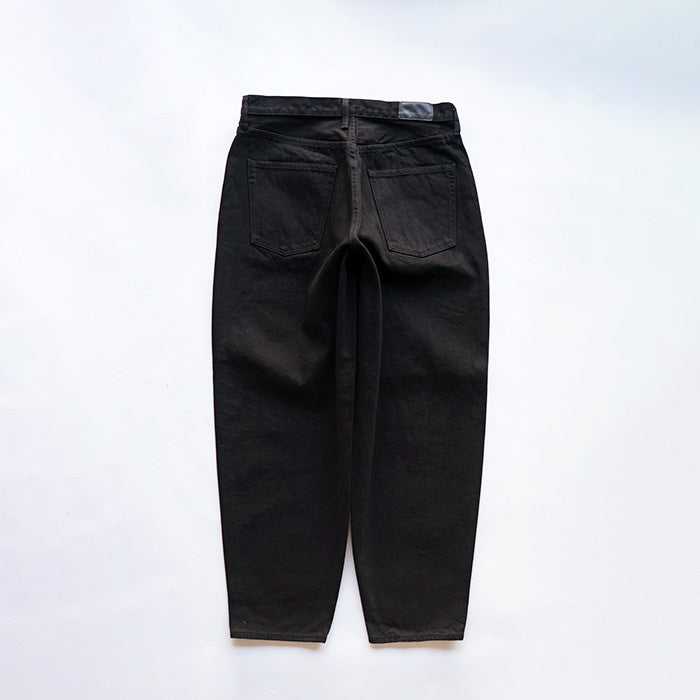 Sanca　BLACK DENIM 5P BALLOON FIT