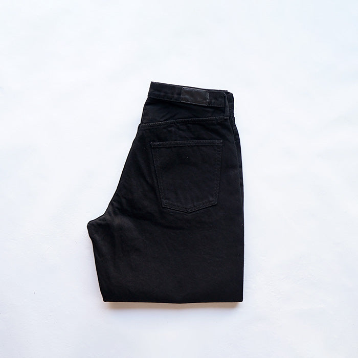 Sanca　BLACK DENIM 5P BALLOON FIT