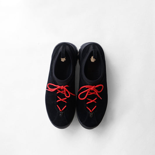 Tomo&Co　SHOELACE BAKE - BLACK×RED