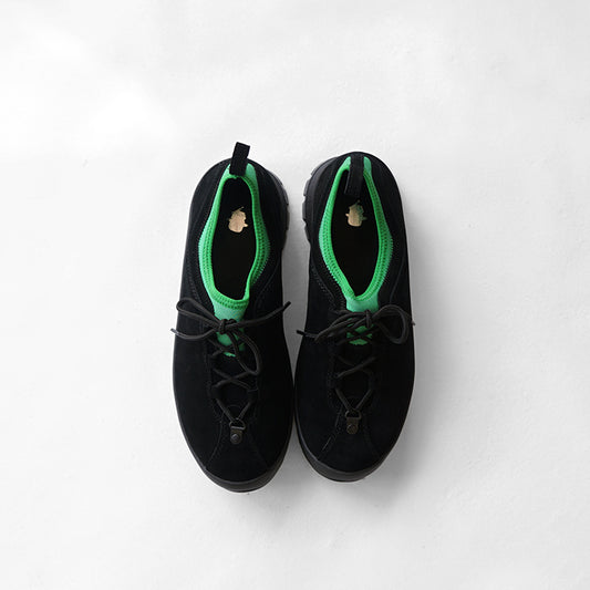 Tomo&Co　SHOELACE BAKE - BLACK×GREEN