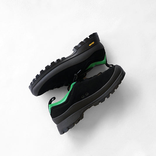 Tomo&Co　SHOELACE BAKE - BLACK×GREEN