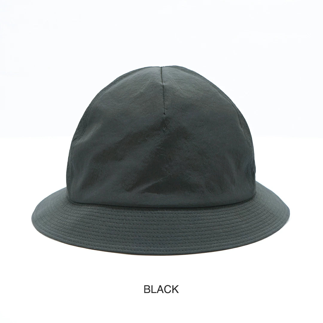 O/EIGHTH Nylon wash Hat Black TYPE U