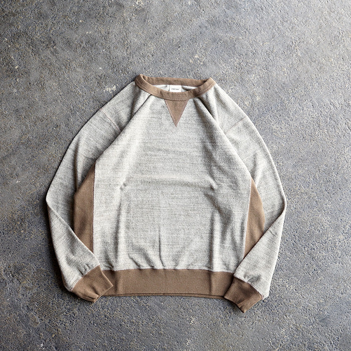 UNDYED STANDARD　PILE TRIM SWEAT