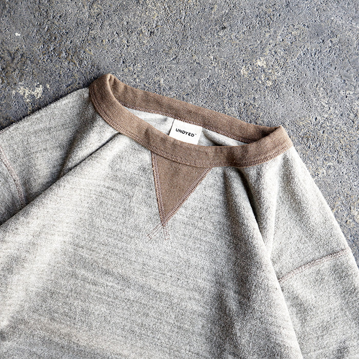 UNDYED STANDARD　PILE TRIM SWEAT