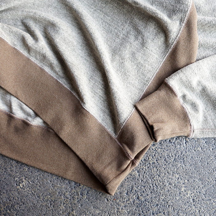 UNDYED STANDARD　PILE TRIM SWEAT