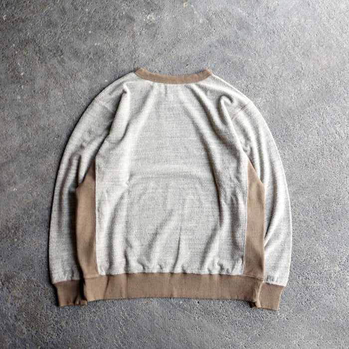 UNDYED STANDARD　PILE TRIM SWEAT