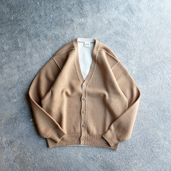 UNDYED STANDARD　KNIT MIX SWEAT CDGN