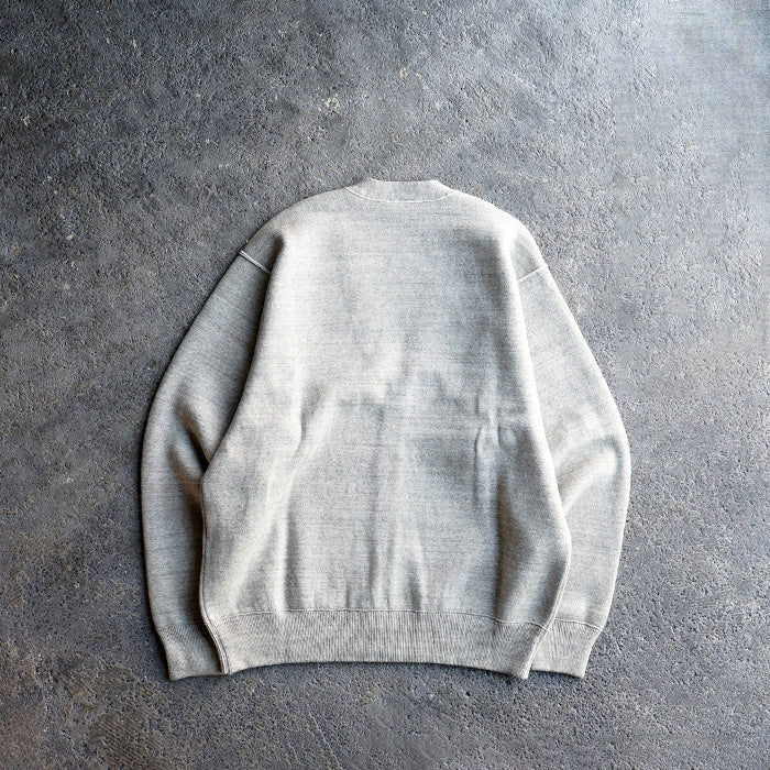 UNDYED STANDARD　KNIT MIX SWEAT CDGN