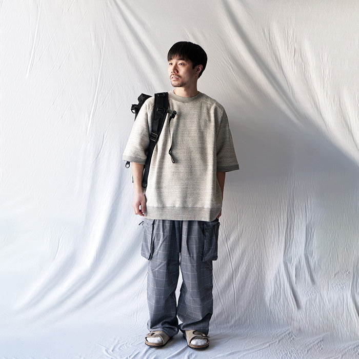 UNDYED STANDARD　URAKE S/S SWEAT