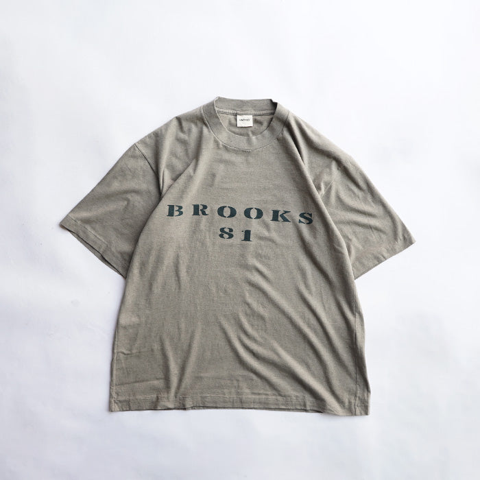 UNDYED STANDARD　30PV S/S Tee(Pt) - BROOKS 81